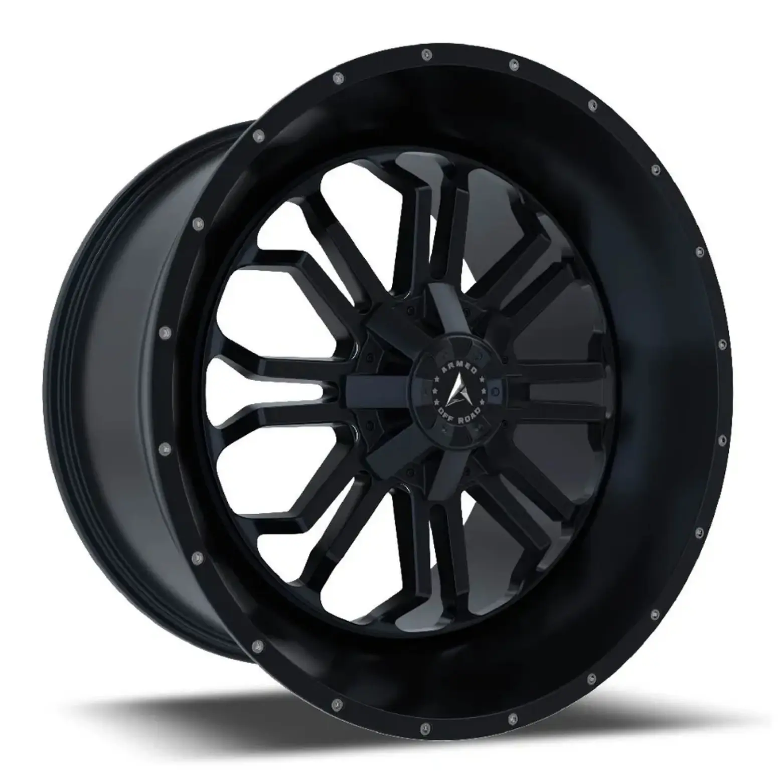 Armed Wheels Cannon 20X9 8X165.1 ET 18mm Matte Black