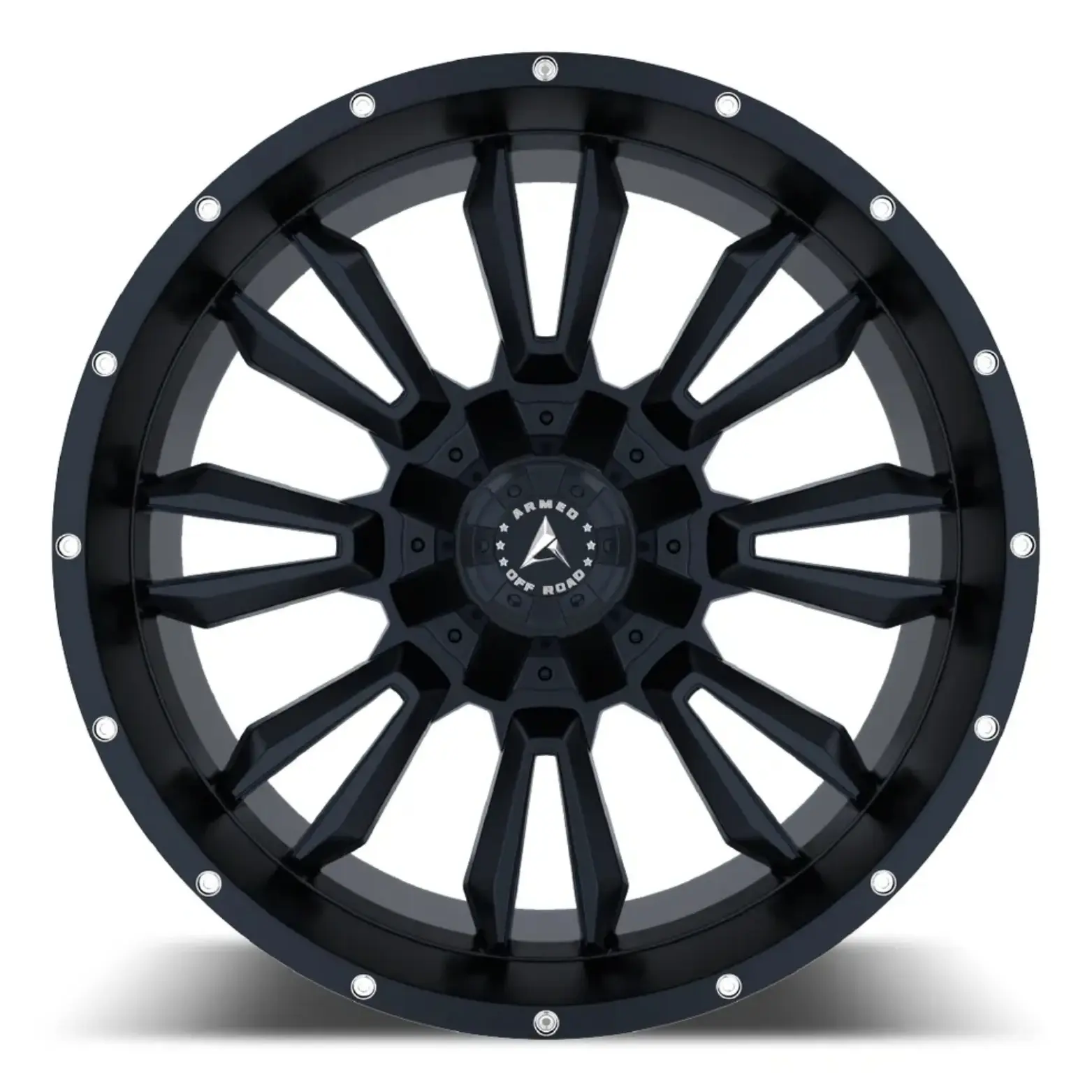 Armed Wheels Dagger 20X10 8X170 ET -24mm Satin Black thumbnail 2
