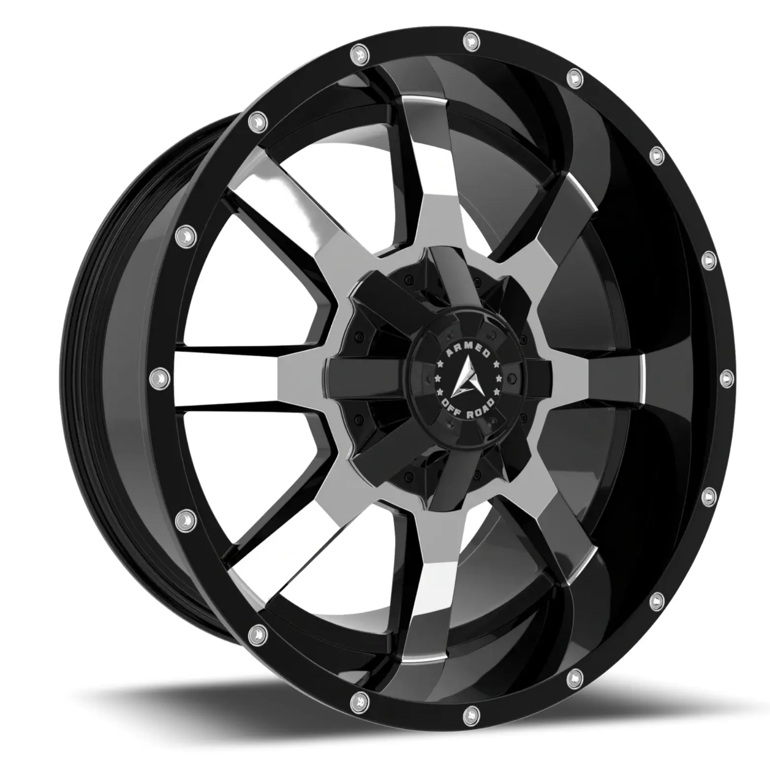 Armed Wheels Frontline 20X9 5X139.7 ET 12mm Gloss Black Machined