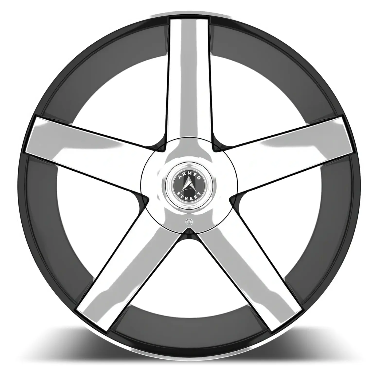 Armed Wheels Hustler 22X9.5 6X135 ET 25mm Gloss Black Milled thumbnail 2