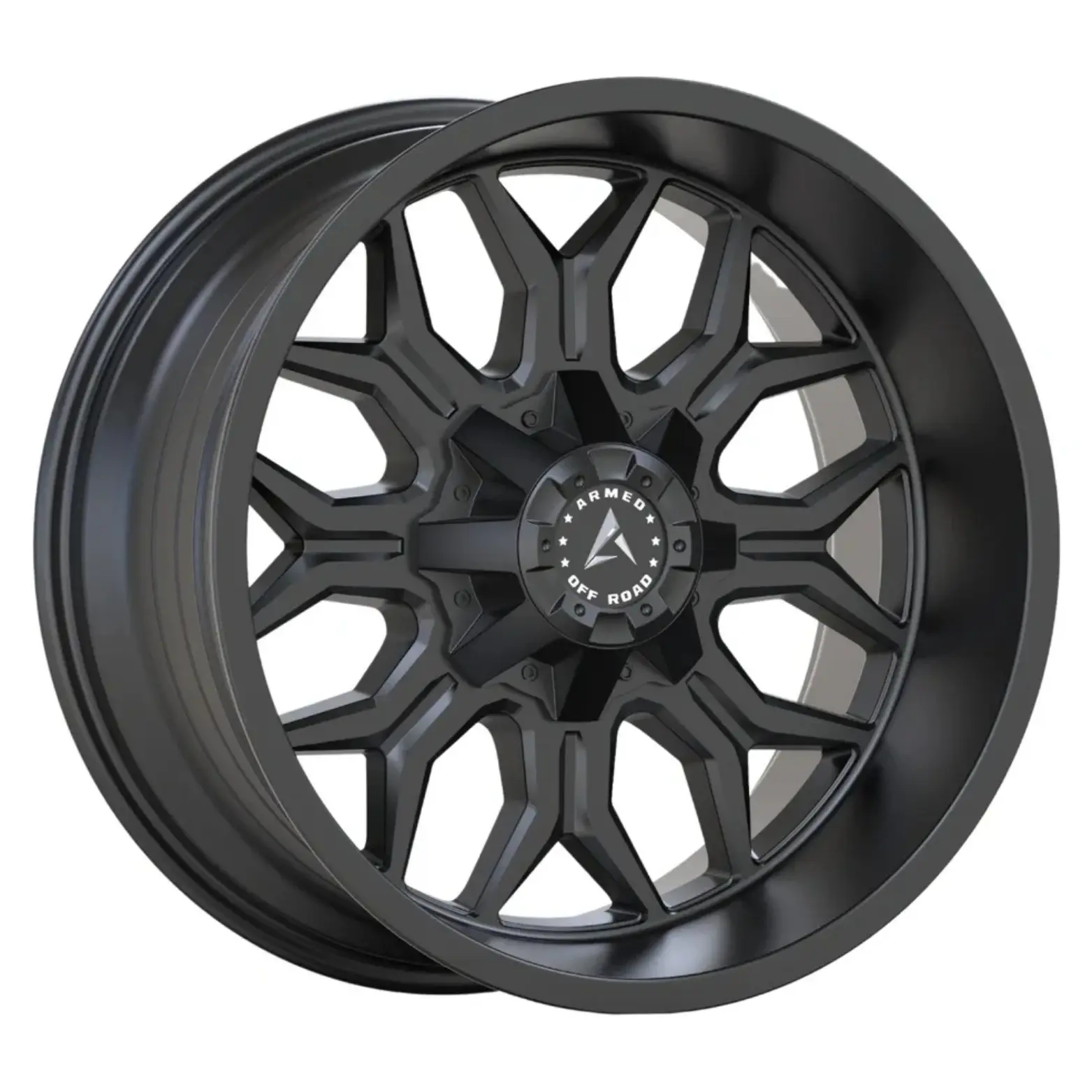 Armed Wheels Infantry 18X9 8X165.1 ET 0mm Satin Black Milled