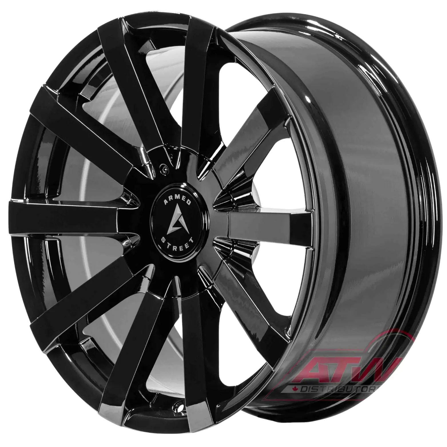 Armed Wheels Outlaw 18X8 5X114.3 ET 20mm Gloss Black