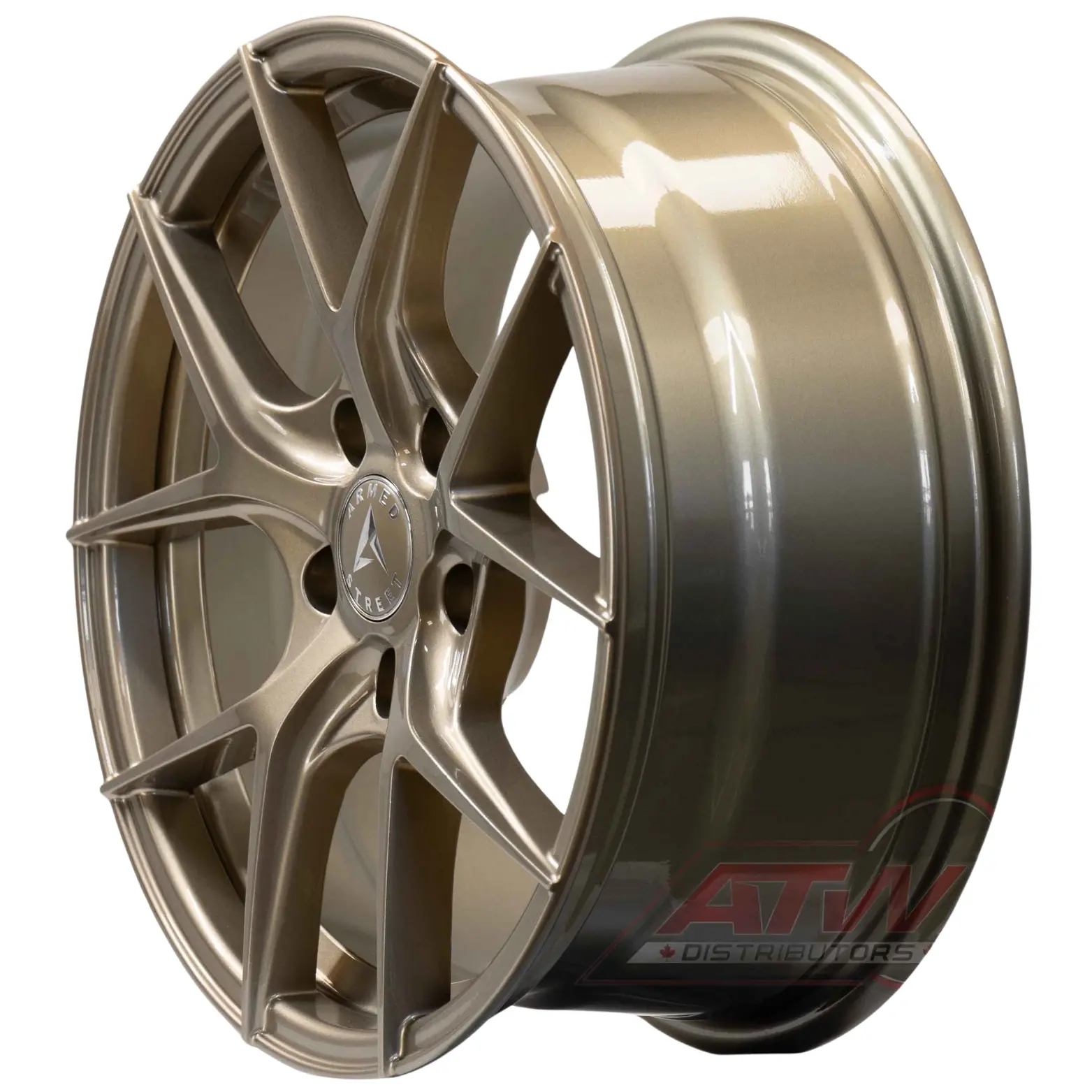 Armed Wheels Sniper 16X7 5X120 ET 35mm Gloss Bronze miniature 2