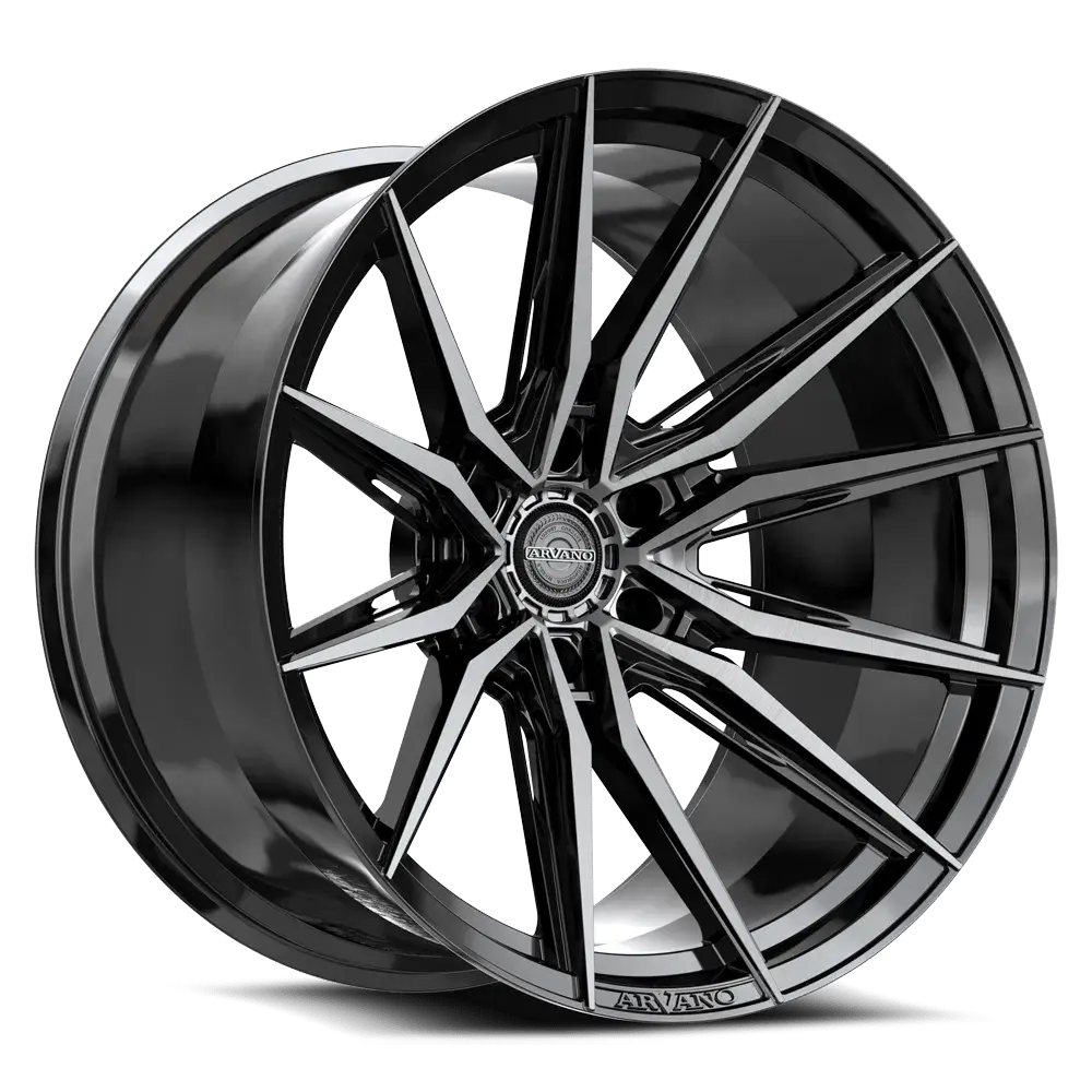 Arvano Wheels ART-3 20X9 6X135 ET 18mm Gloss Black & Brushed Double Dark Tint