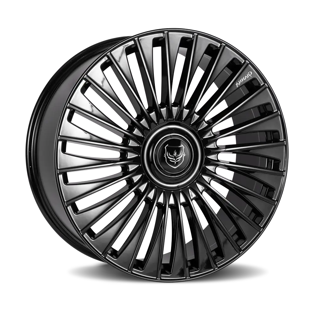 Gianna Lusso 22X10.5 Blank ET 40mm Gloss Black