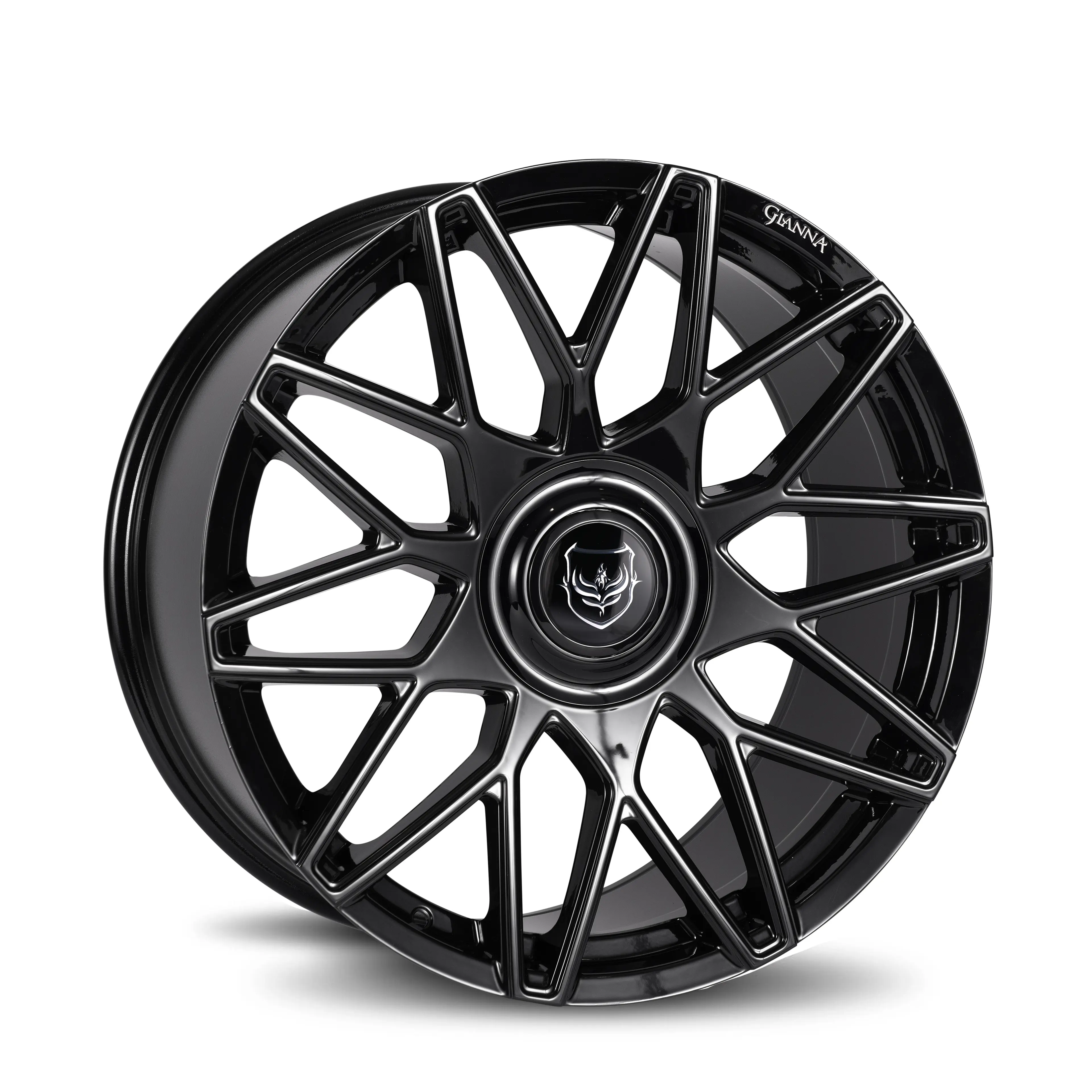 Gianna Prestigio 22X10.5 Blank ET 25mm Gloss Black