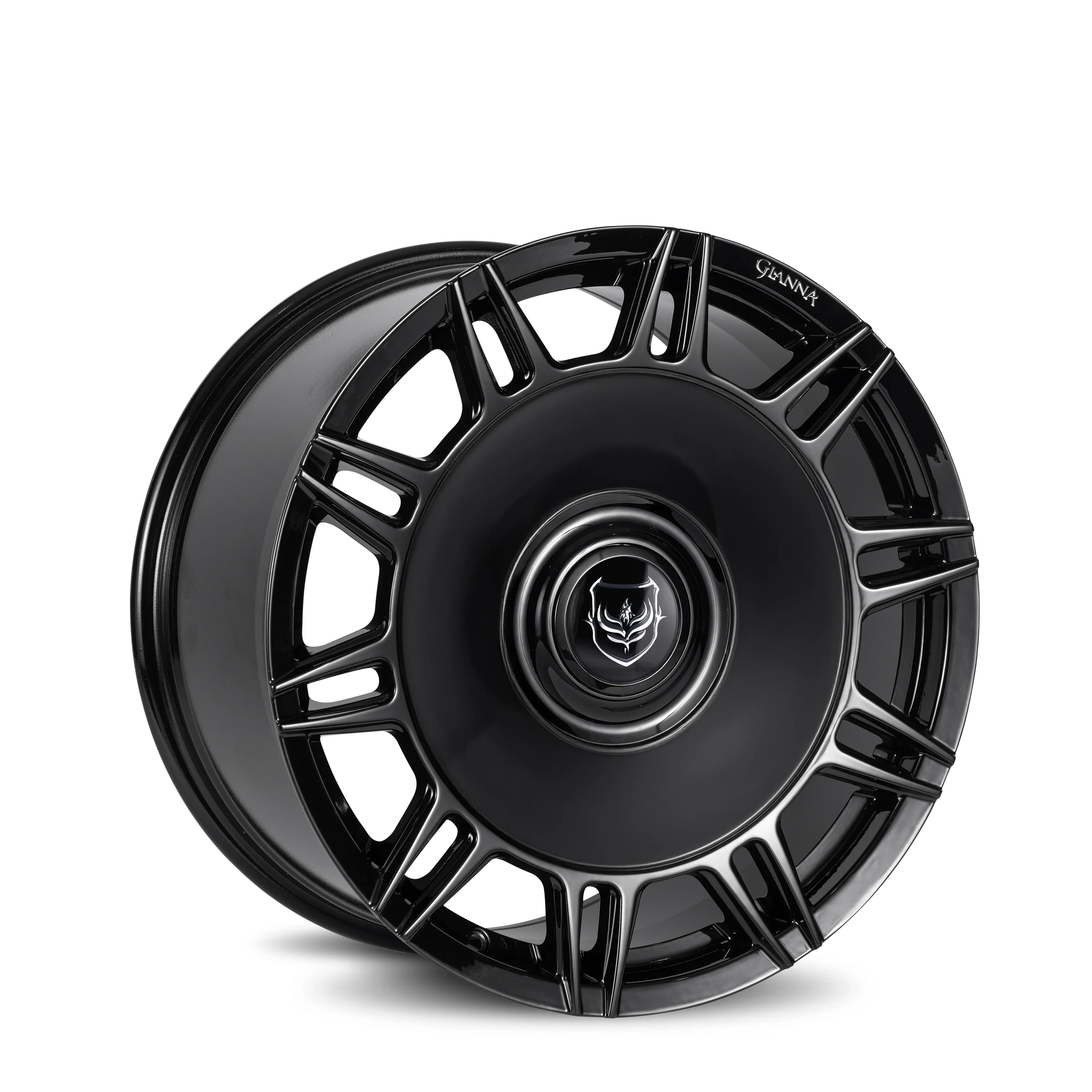 Gianna Splendido 20X10.5 Blank ET 25mm Gloss Black