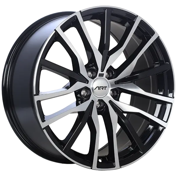 ART Replica 188 22X9.5 5X112 ET 37mm Gloss Black - Machined Face - image principale du produit