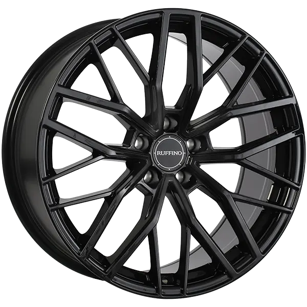 Ruffino Teknik 20X9 5X114.3 ET 35mm Gloss Black - main product image