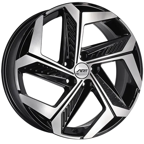 ART Replica 222 18X7 5X114.3 ET 50mm Gloss Black - Machined Face - main product image
