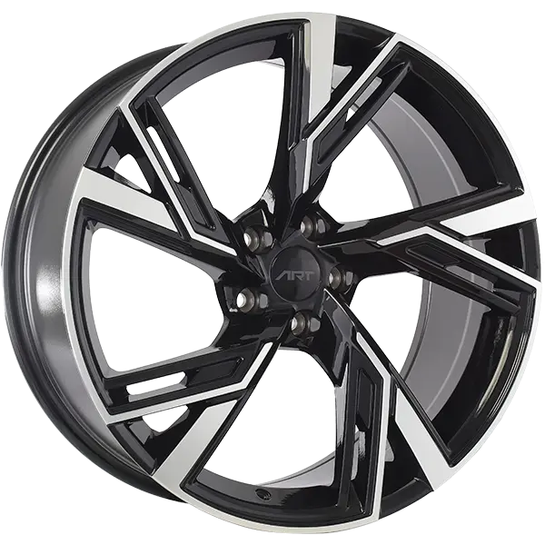 ART Replica 230 20X9 5X112 ET 25mm Gloss Black - Machined Face - main product image