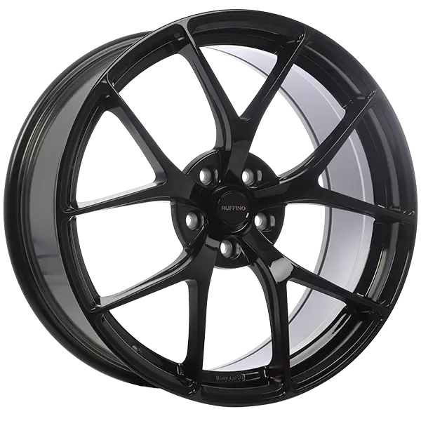 Ruffino Chronos 20X9 5X114.3 ET 40mm Gloss Black - main product image