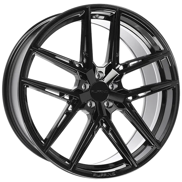 Ruffino Rayden 20X9 5X120 ET 35mm Gloss Black - main product image