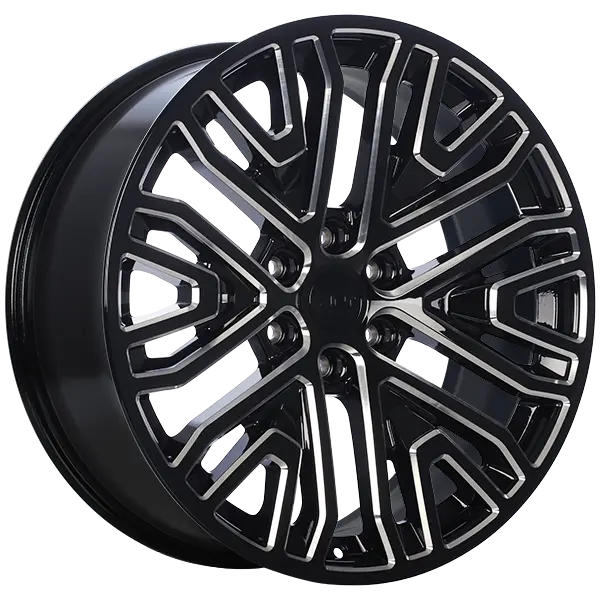 ART Replica 176 22X9 6X139.7 ET 28mm Gloss Black - Milled Edge - main product image
