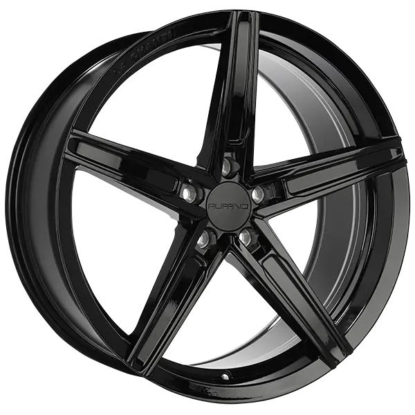 Ruffino Milano 20X9 5X114.3 ET 35mm Gloss Black - main product image