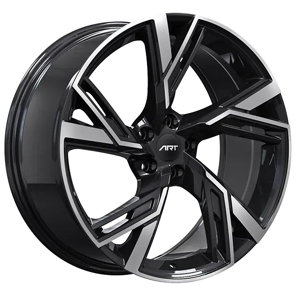 ART Replica 230 22X9.5 5X112 ET 25mm Gloss Black - Machined Face - main product image