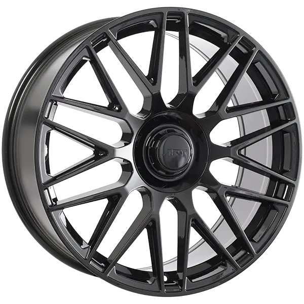 ART Replica 302 20X8.5 5X112 ET 35mm Gloss Black - image principale du produit
