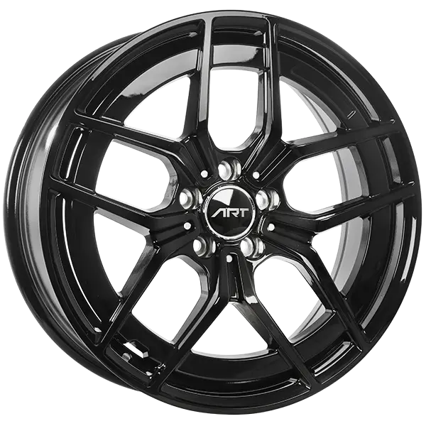 ART Replica 308 19X8 5X112 ET 33mm Gloss Black - image principale du produit