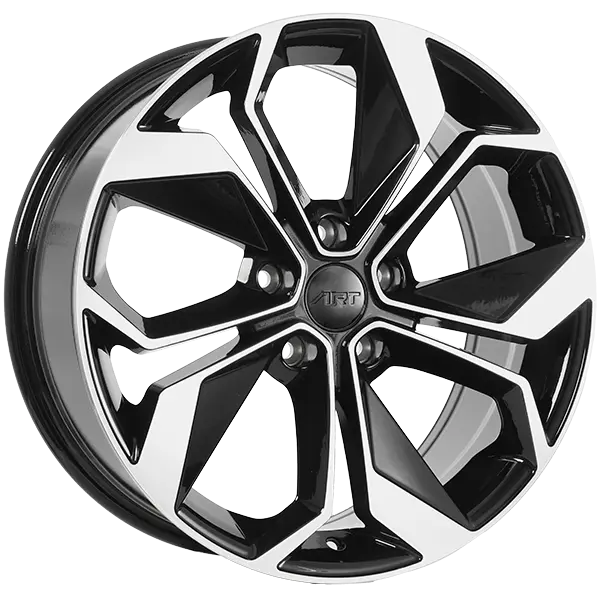 ART 309 17X7 5X114.3 ET 40mm Gloss Black - Machined Face - main product image