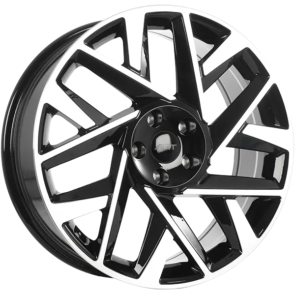 ART Replica 311 18X7.5 5X114.3 ET 45mm Gloss Black - Machined Face - image principale du produit