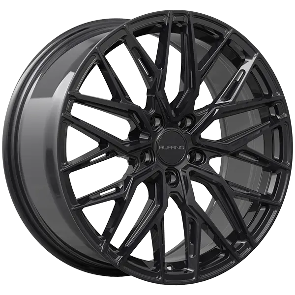 Ruffino Glory 19X8.5 5X114.3 ET 35mm Gloss Black - main product image