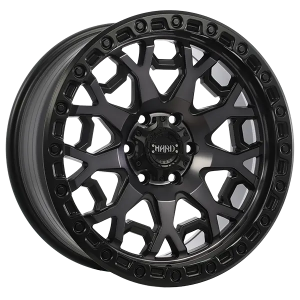 Ruffino Hard Midnight 20X9 5x139.7 +0mm Satin Black - image principale du produit