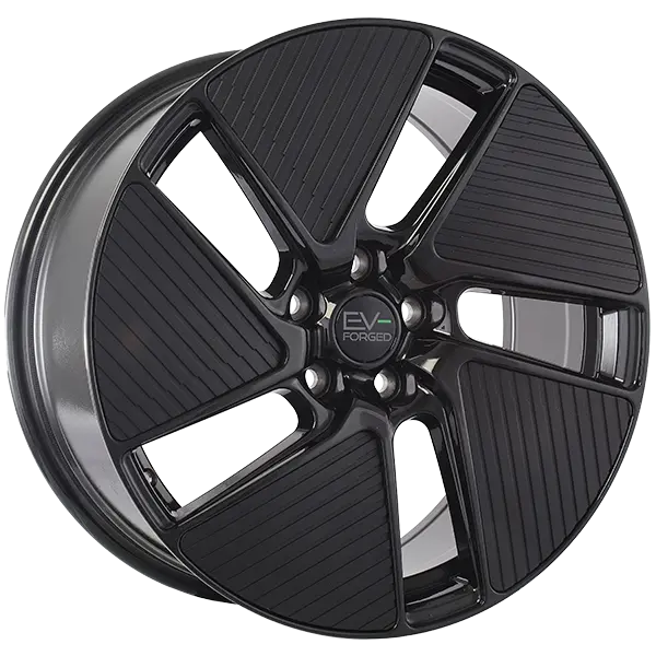 Ruffino EV2 19X7.5 5X108 ET 50mm Gloss Black - main product image