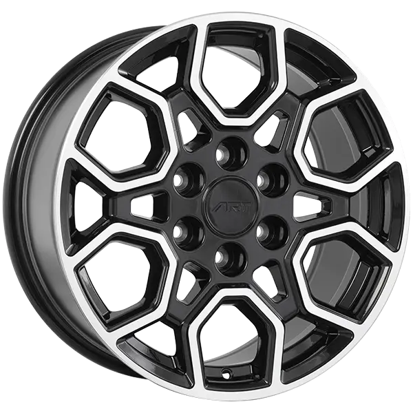 ART 266 18X8 6X135 ET 35mm Gloss Black - Machined Face - main product image
