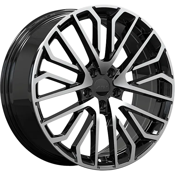ART 380 19X8 5X112 ET 45mm Gloss Black - Machined Face - main product image