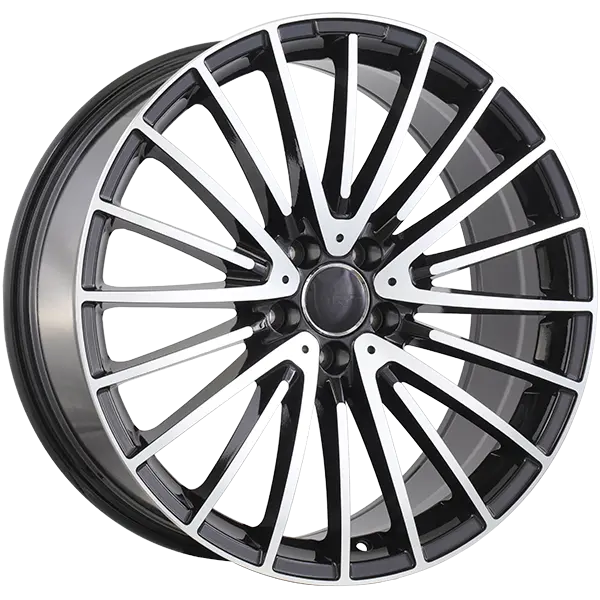 ART 396 19X8.5 5X112 ET 35mm Gloss Black - Machined Face - main product image