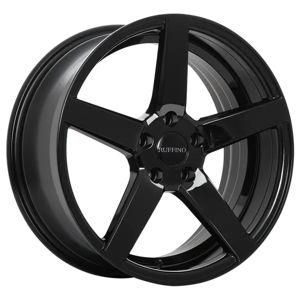 Ruffino Boss 20X9.0 5x114.3 38mm Gloss Black - image principale du produit