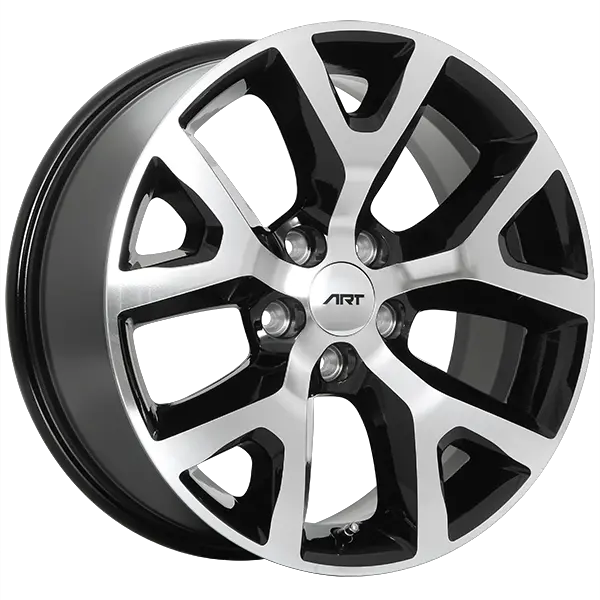 ART Replica 105 17X7.5 5X110 ET 31mm Gloss Black - Machined Face - image principale du produit