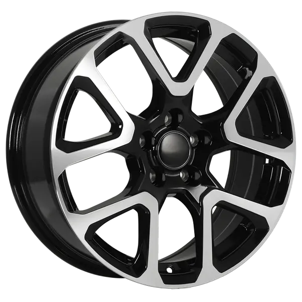 ART Replica 127 17X7.5 5X110 ET 40mm Gloss Black - Machined Face DURACOAT - image principale du produit