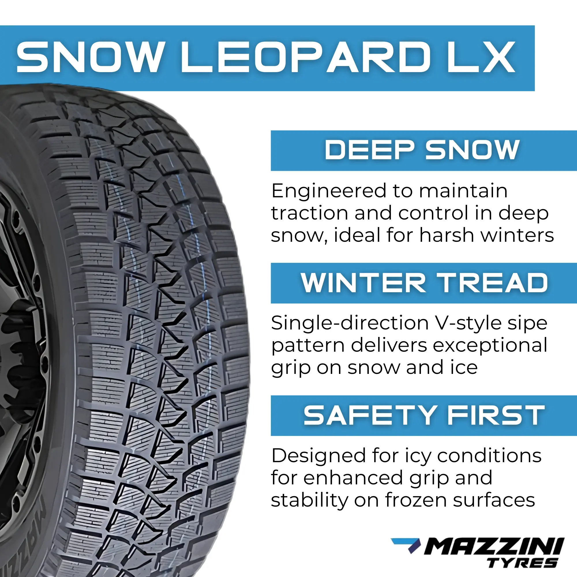 265/70R17 Mazzini Snow Leopard LX 115T thumbnail 2
