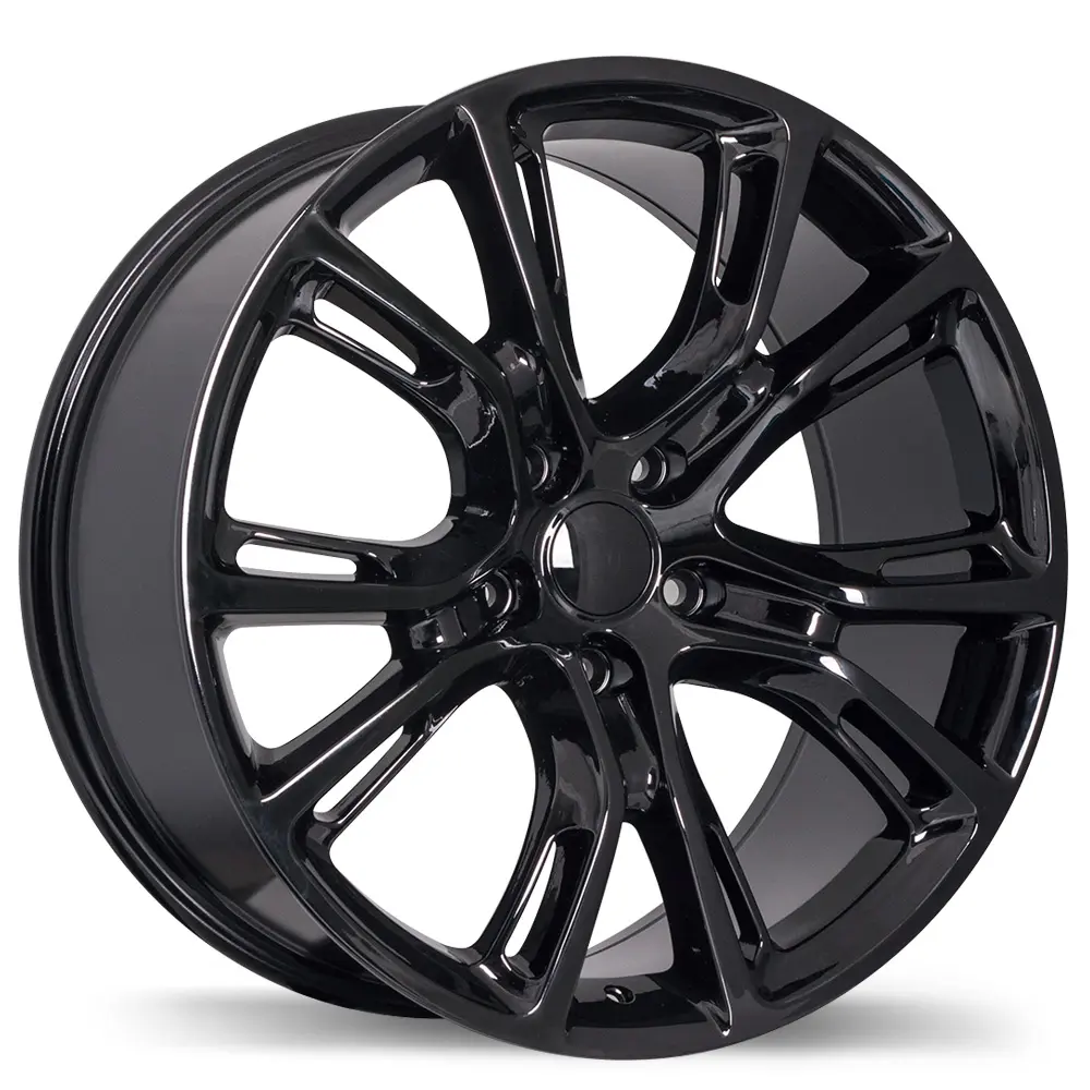 Replika R148B 20X10 5X127 50mm Gloss Black - main product image
