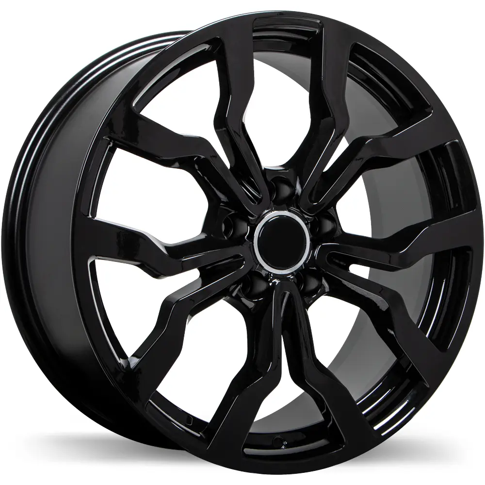 Replika R152A 17X7.5 5X112 35mm Gloss Black - main product image