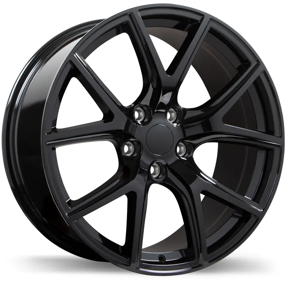 Replika R217A 20X10 5X127 50mm Gloss Black - image principale du produit
