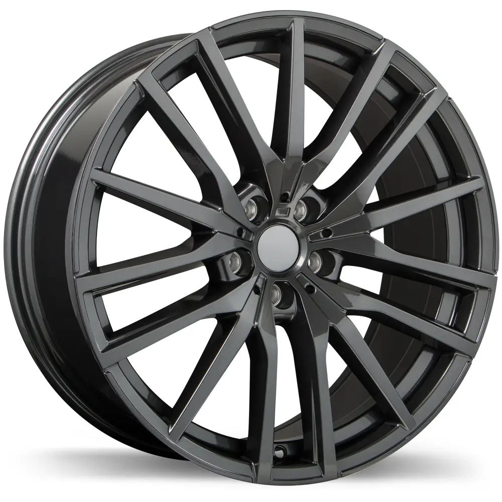 Replika R233 22X9.5 5X112 37mm Gloss Gunmetal - main product image