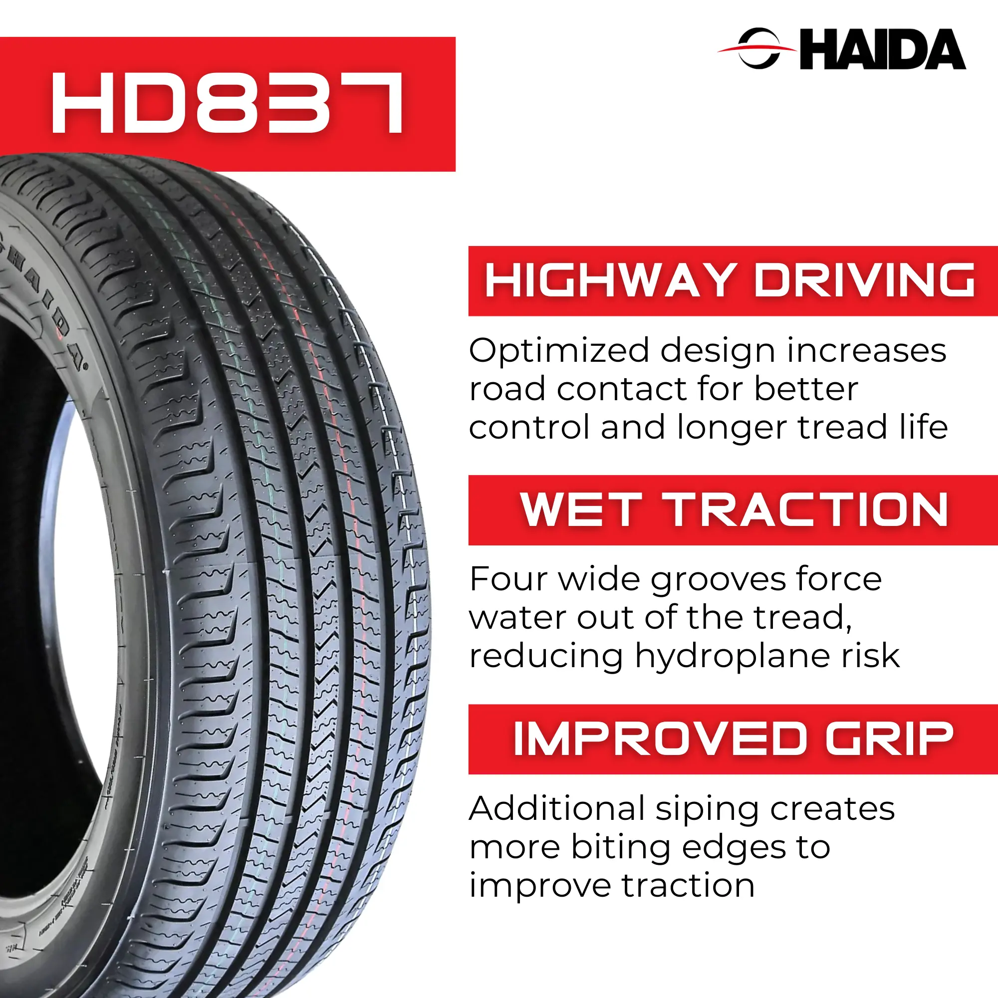 225/65R17 Haida HD837 Highway 102H thumbnail 3