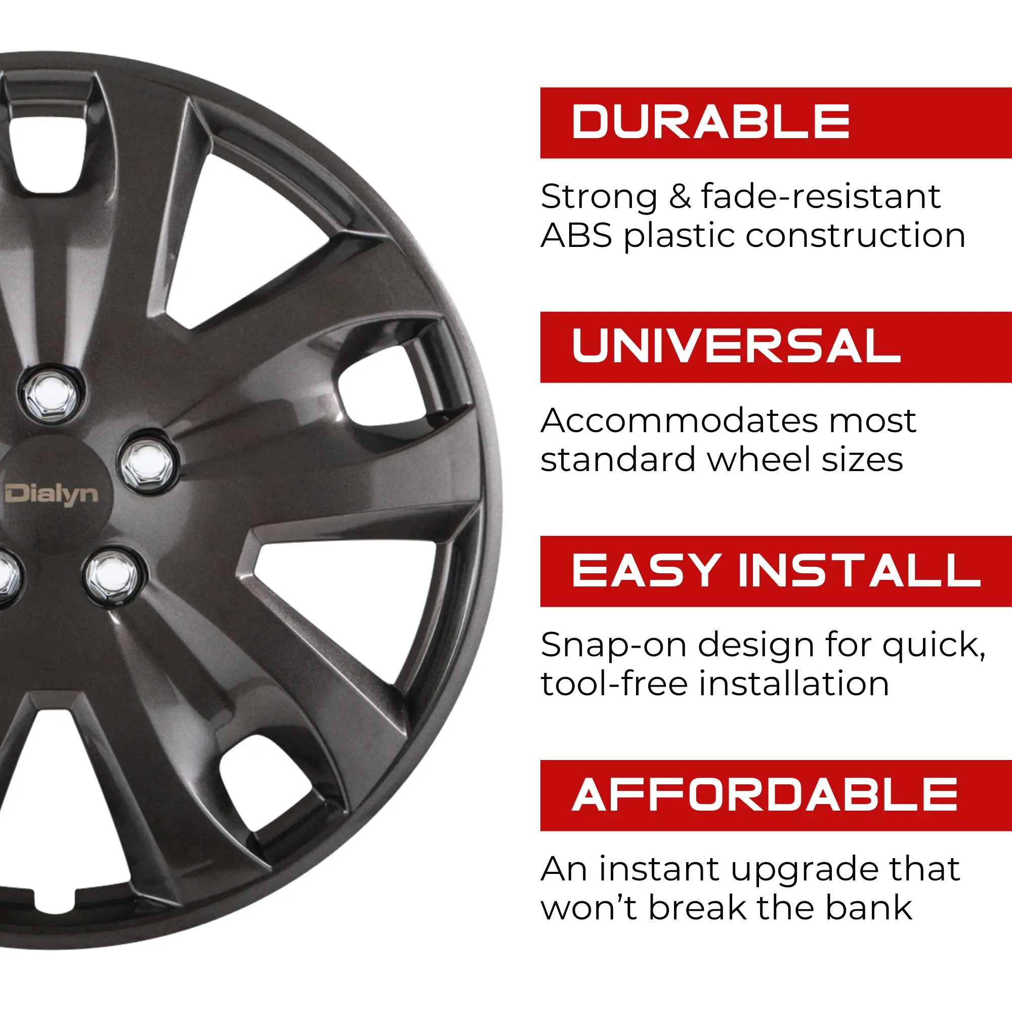 17" Krypton Dialyn Wheel Hub Cap miniature 3