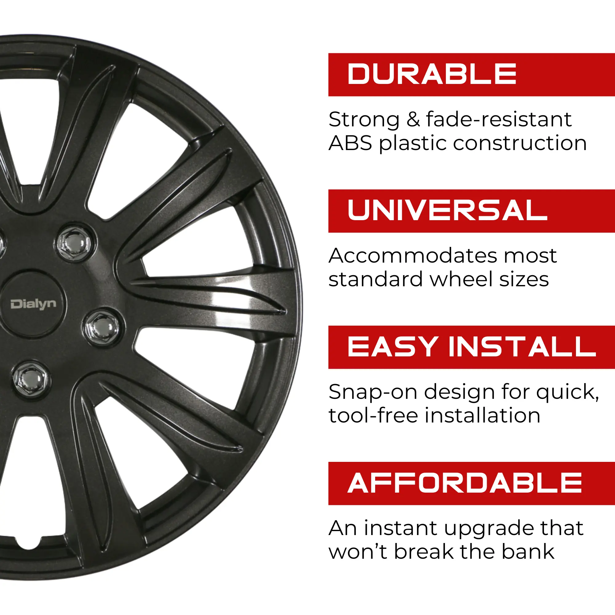 16" Krypton Dialyn Wheel Hub Cap thumbnail 3