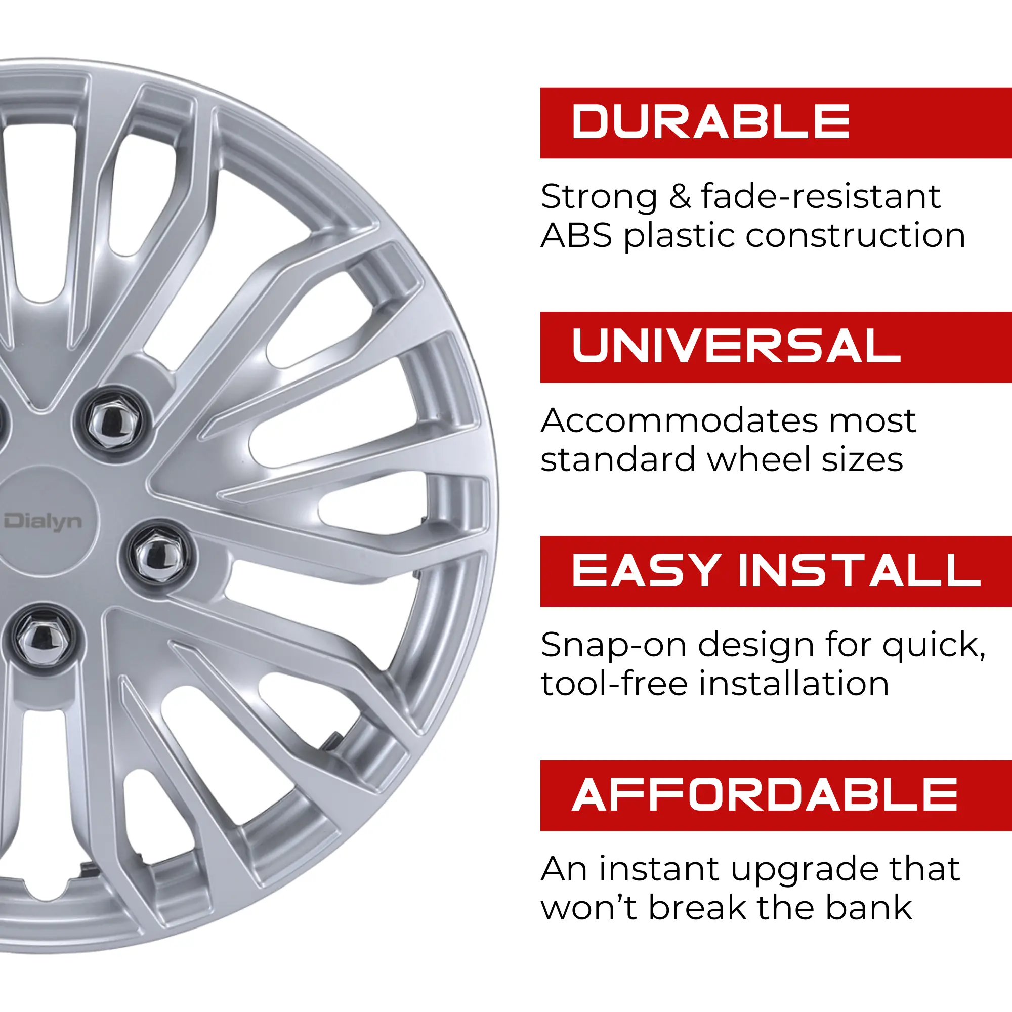 17" Krypton Dialyn Wheel Hub Cap thumbnail 3