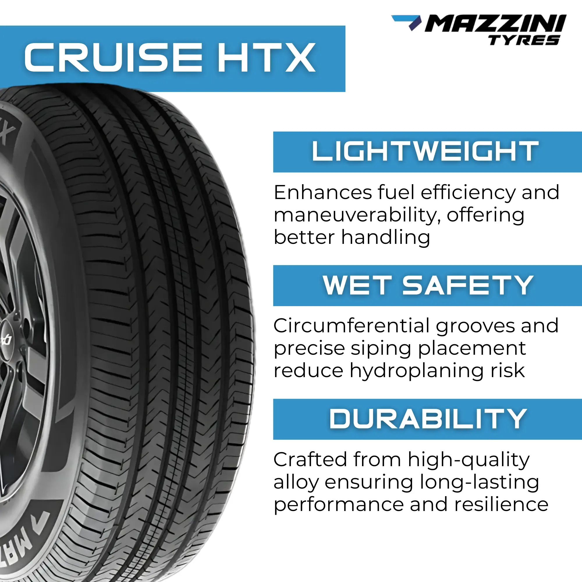 235/60R17 Mazzini Cruise HTX 103H miniature 2