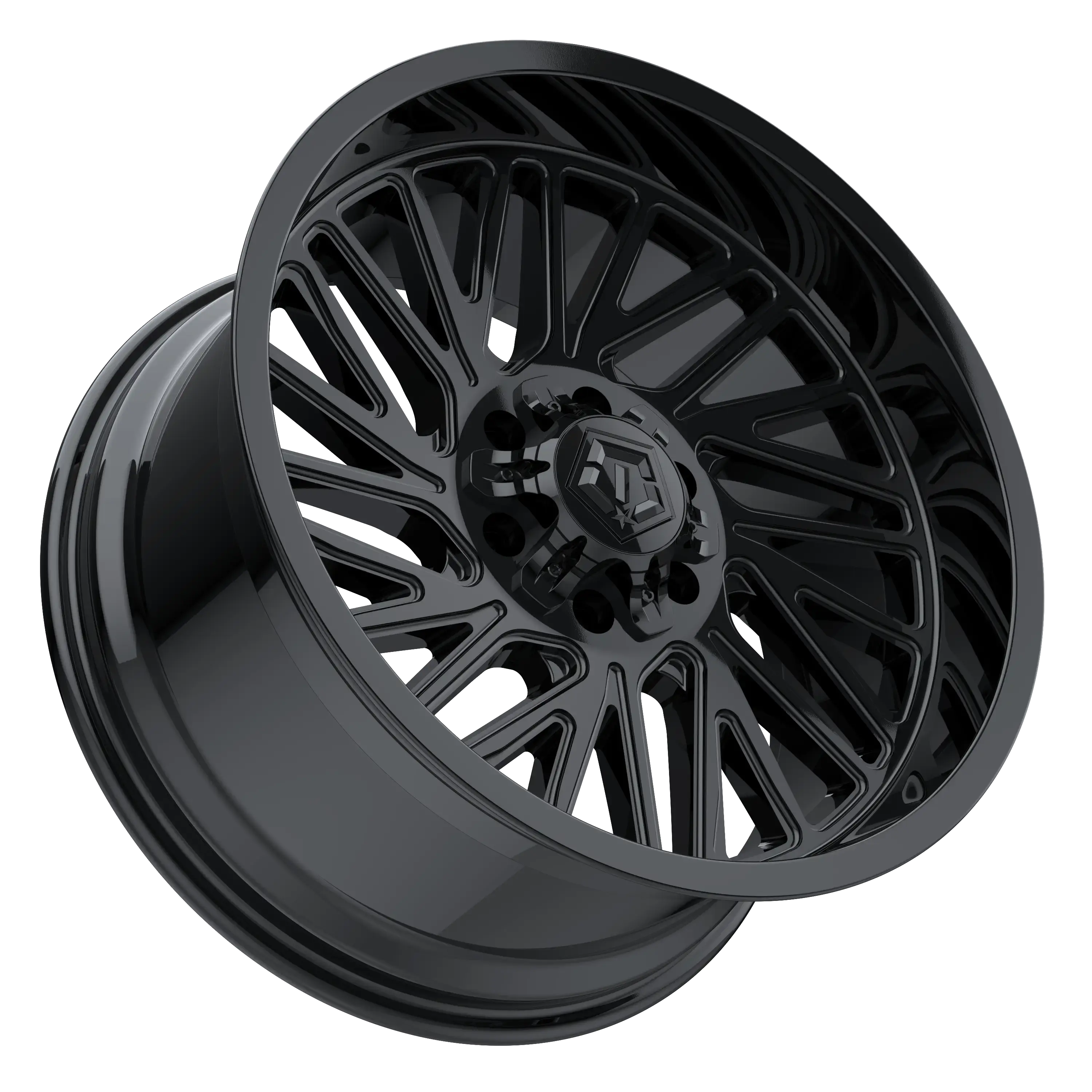 TIS Offroad 553 20X10 8X180 -12mm Gloss Black - main product image