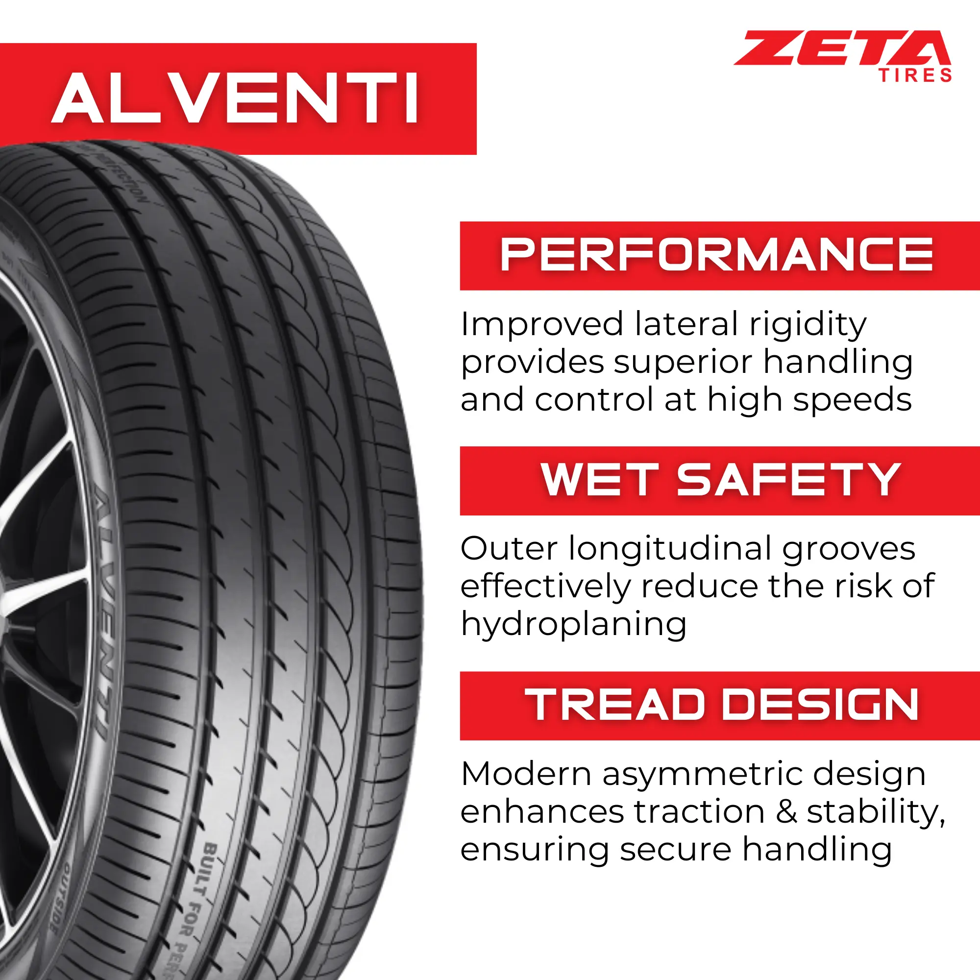195/65R15XL Zeta Alventi 95H miniature 2