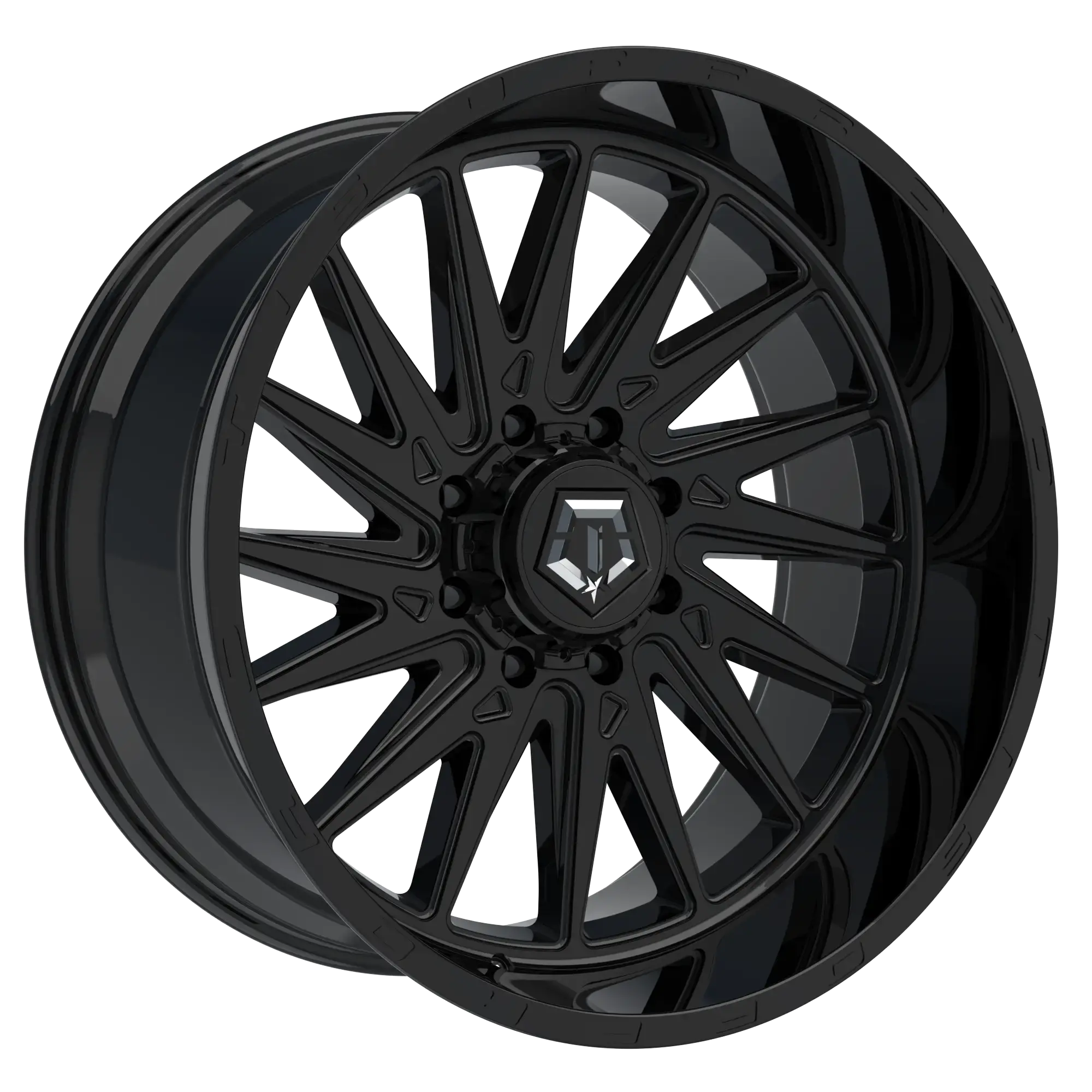 TIS Offroad 547B 22X12 5X139.7 ET -44mm Gloss Black - image principale du produit