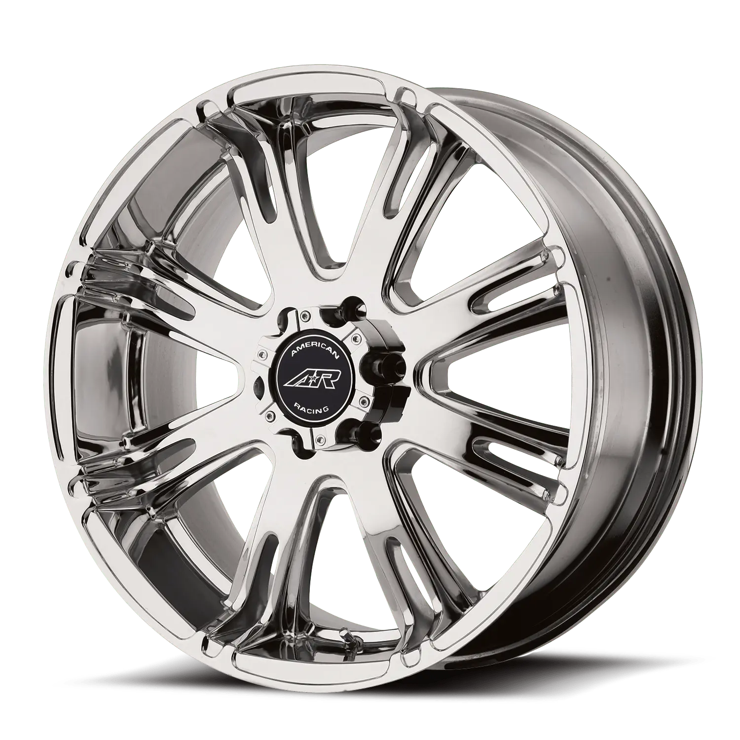 American Racing AR708 22X9.5 8X170 20mm Matte Black Machined - main product image