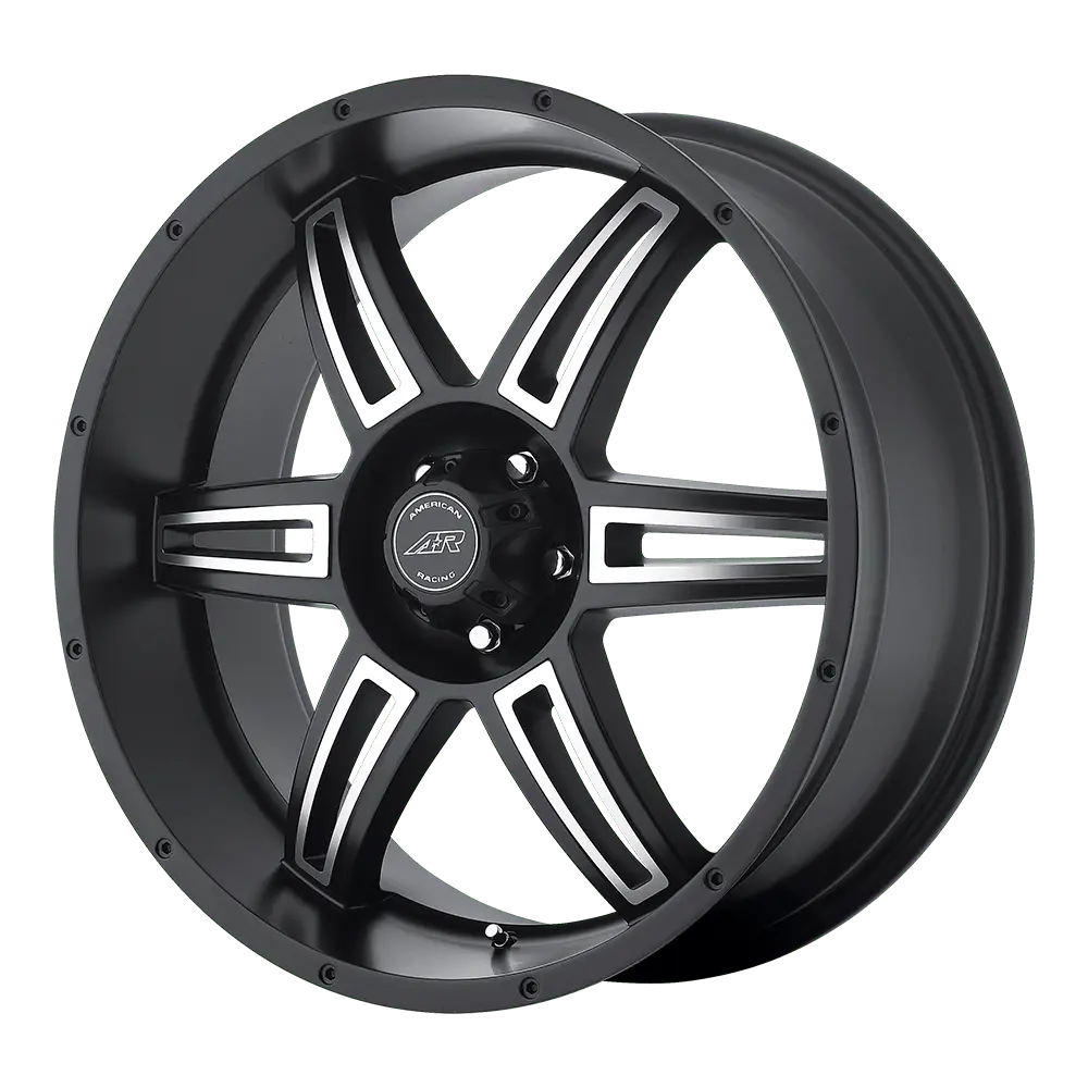 American Racing AR890 20X8.5 5X127 35mm Satin Black Machined - image principale du produit