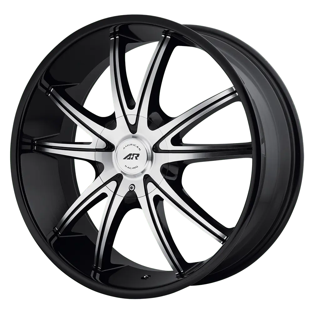 American Racing AR897 20X8.5 5X114.3 5X127 38mm Gloss Black Machined - image principale du produit