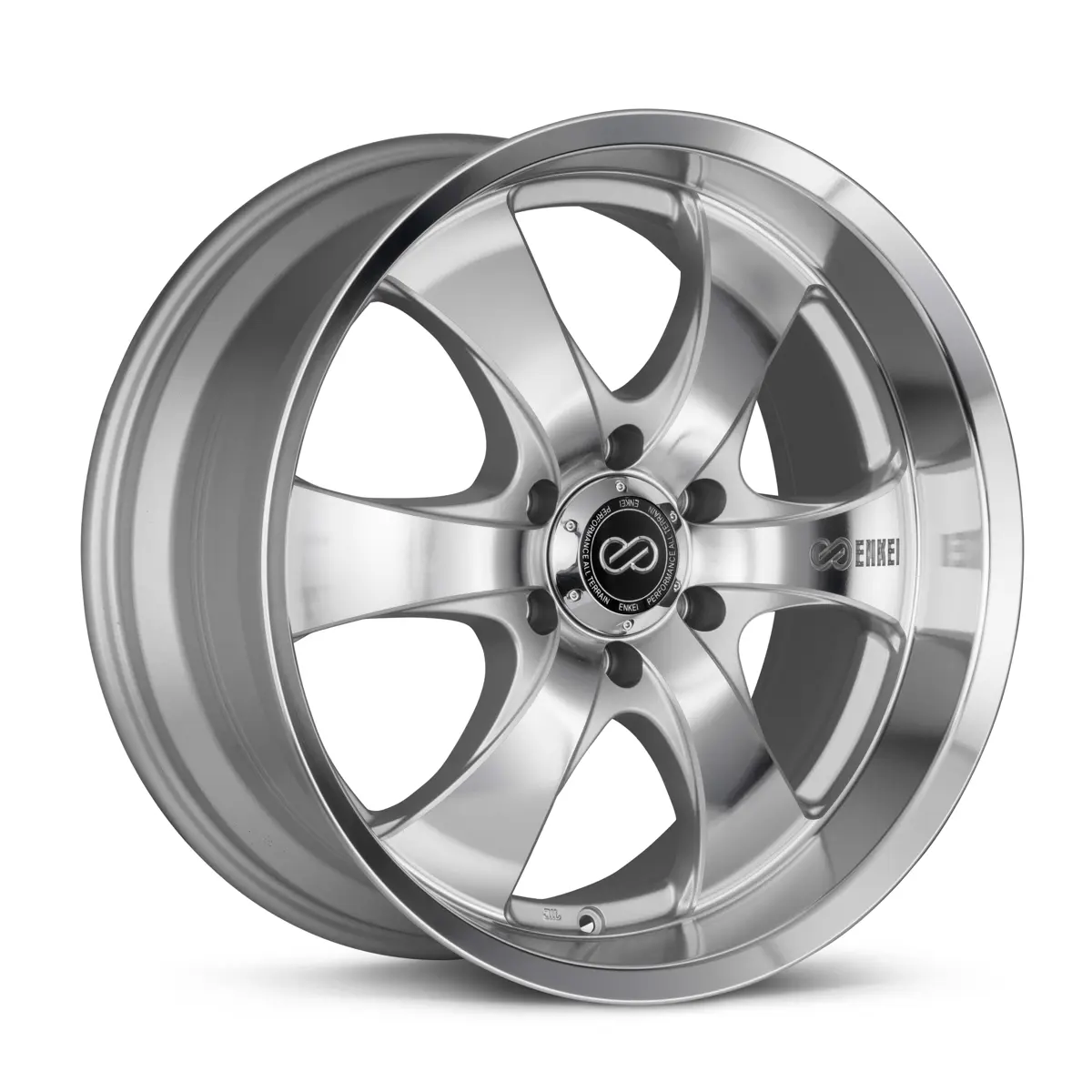 Enkei M6 17X8 6X139.7 ET 10mm Mirror Finish